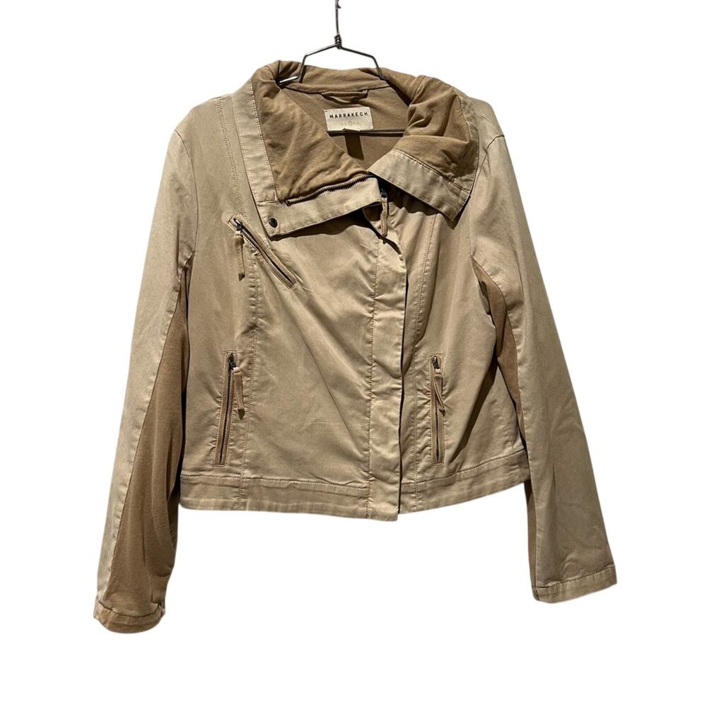 Anthropologie Marrakech Khaki Utility Jacket for Women
